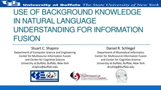 Background Knowledge in Natural Language Understanding for Information Fusion