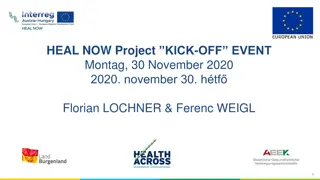 HEAL.NOW Project Kick-Off Event Highlights and Objectives