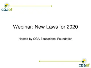 Key California Employment Laws for 2020 Explained
