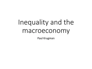 Inequality and Macroeconomy Insights by Paul Krugman