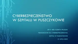 Cybersecurity Measures in Healthcare: Responsibilities and Procedures