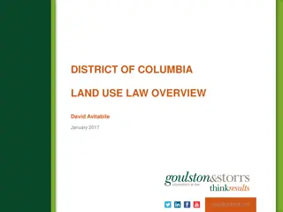 Understanding District of Columbia Land Use Laws