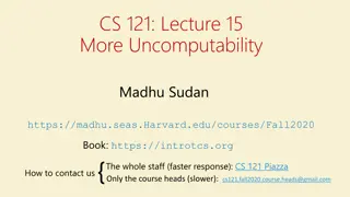 Uncomputable Functions and Diagonalization in Theory of Computation