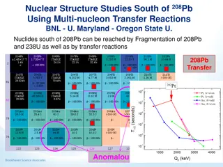 Nuclear Structure Studies Beyond 208Pb: Multi-Nucleon Transfer Reactions