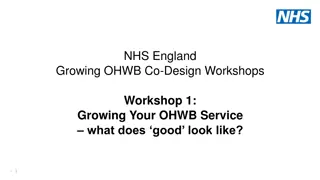 Growing OHWB Service Development Framework