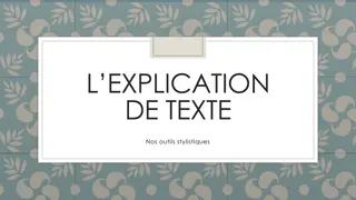 Tools of Stylistic Analysis: Figures of Speech in Literature