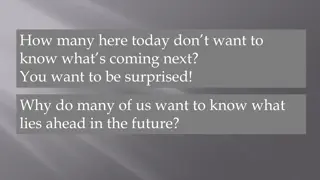 Insights into Future Predictions from Luke 21:5-38