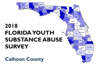 Youth Substance Use Prevalence Rates in Calhoun County 2018