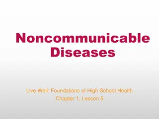 Noncommunicable Diseases Overview
