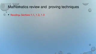 Mastering Mathematics: Proving Techniques and Exponents Manipulation