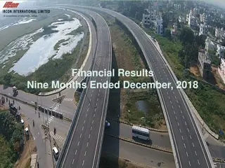 Financial Results for Nine Months Ended December 2018 - Revenue, EBITDA, PAT, and Projects