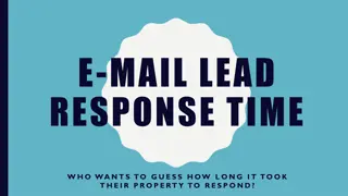 Property Lead Response Time Analysis and Follow-up Insights