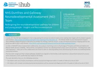 Redesigned Neurodevelopmental Assessment Process in NHS Dumfries & Galloway