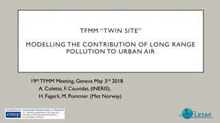 Modelling the Contribution of Long-Range Pollution to Urban Air Quality