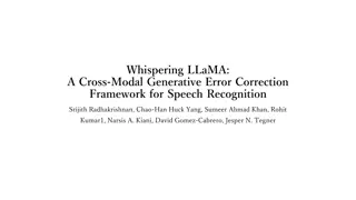 Cross-Modal Generative Error Correction Framework