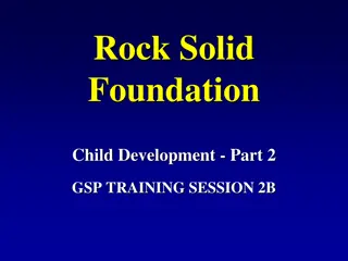 Child Development: Daily Routine and Schedule