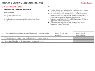 Understanding Geometric Series in Mathematics