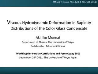 Viscous Hydrodynamic Deformation in Rapidity Distributions of the Color Glass Condensate