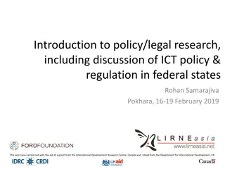 Understanding Legal and Policy Analysis in ICT Regulation