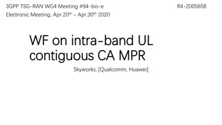 Update on Application Approvals and Meetings