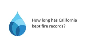 California's Wildfire Records and Water Supply Impact