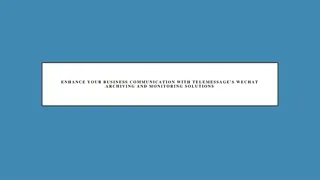Enhance Your Business Communication with Telemessage's WeChat Archiving and Monitoring Solutions