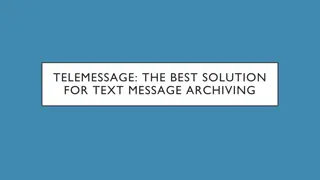 Telemessage The Best Solution for Text Message Archiving