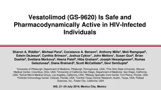 Vesatolimod (GS-9620) Safety and Pharmacodynamic Activity in HIV-Infected Individuals