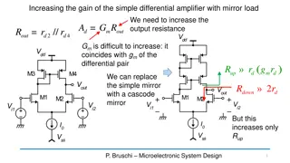 Cascode Differential Amplifier Design Techniques