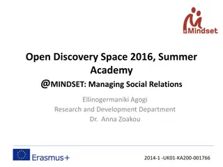 Managing Social Relations in Education: A Project Overview