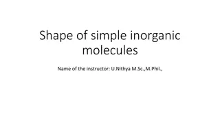 Understanding Molecular Shapes in Inorganic Compounds