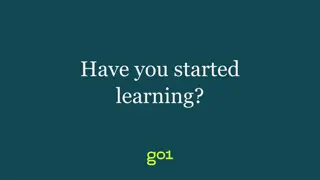 Enhance Learning Experience with Go1 Platform