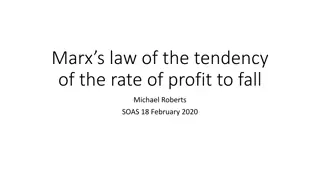 Understanding Marx's Economic Laws: Value, Accumulation, Profitability