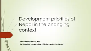 Evolution of Development Priorities in Nepal: A Comprehensive Overview