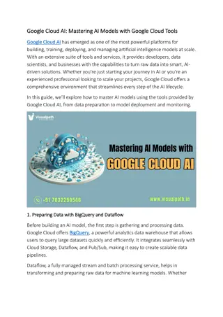 Best Google Cloud AI Course Online | GCP AI Online Training