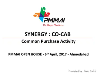 Co-CAB Purchase Activity Report: Milestones, Current Status, Benefits, and Next Initiatives