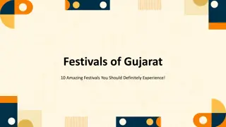 Gujarat Festivals: Vibrant Celebrations and Cultural Extravaganzas