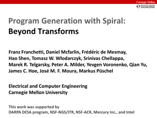 Program Generation Model at Carnegie Mellon University