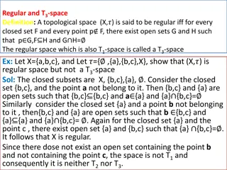 Understanding Regular and T3 Spaces in Topology