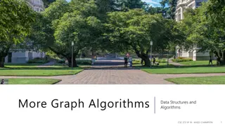 Graph Algorithms and Topological Ordering in CSE 373 SP 18