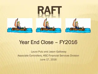 Year End Close FY2016 Tasks and Deadlines