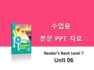Amazing Discoveries from Readers Bank Level 7 Unit 06