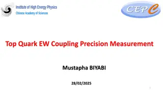 Precision Measurement of Top Quark EW Coupling by Mustapha BIYABI