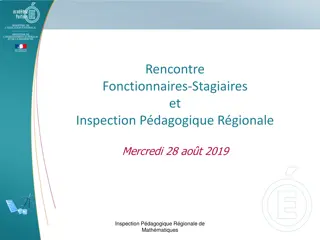 Regional Educational Inspection Meeting on Mathematics