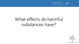 Effects of Harmful Substances on People and Ways to Seek Help
