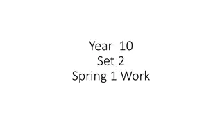 Highlighted GCSE Maths Topics & Resources for Year 10 Set 2 Spring Term