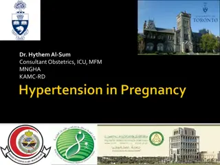 Management and Complications of Hypertensive Disorders in Pregnancy