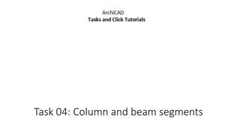 ArchiCAD Tutorial: Beam Segmentation for Concrete Block-Filler Columns