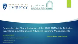 Insights from A601 AGATA-Like Detector Characterisation