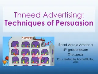 Effective Advertising Strategies for Thneed Sales
